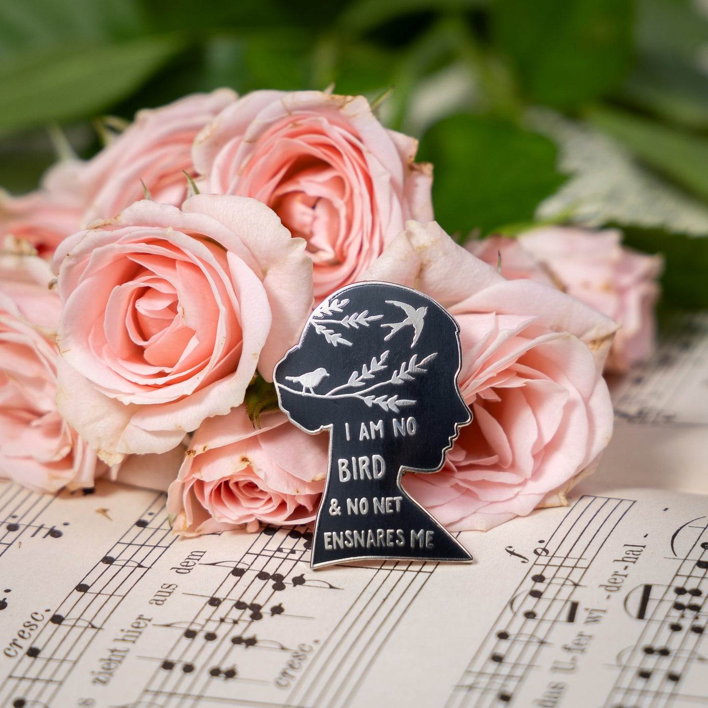 Jane Eyre Enamel Pin Badge