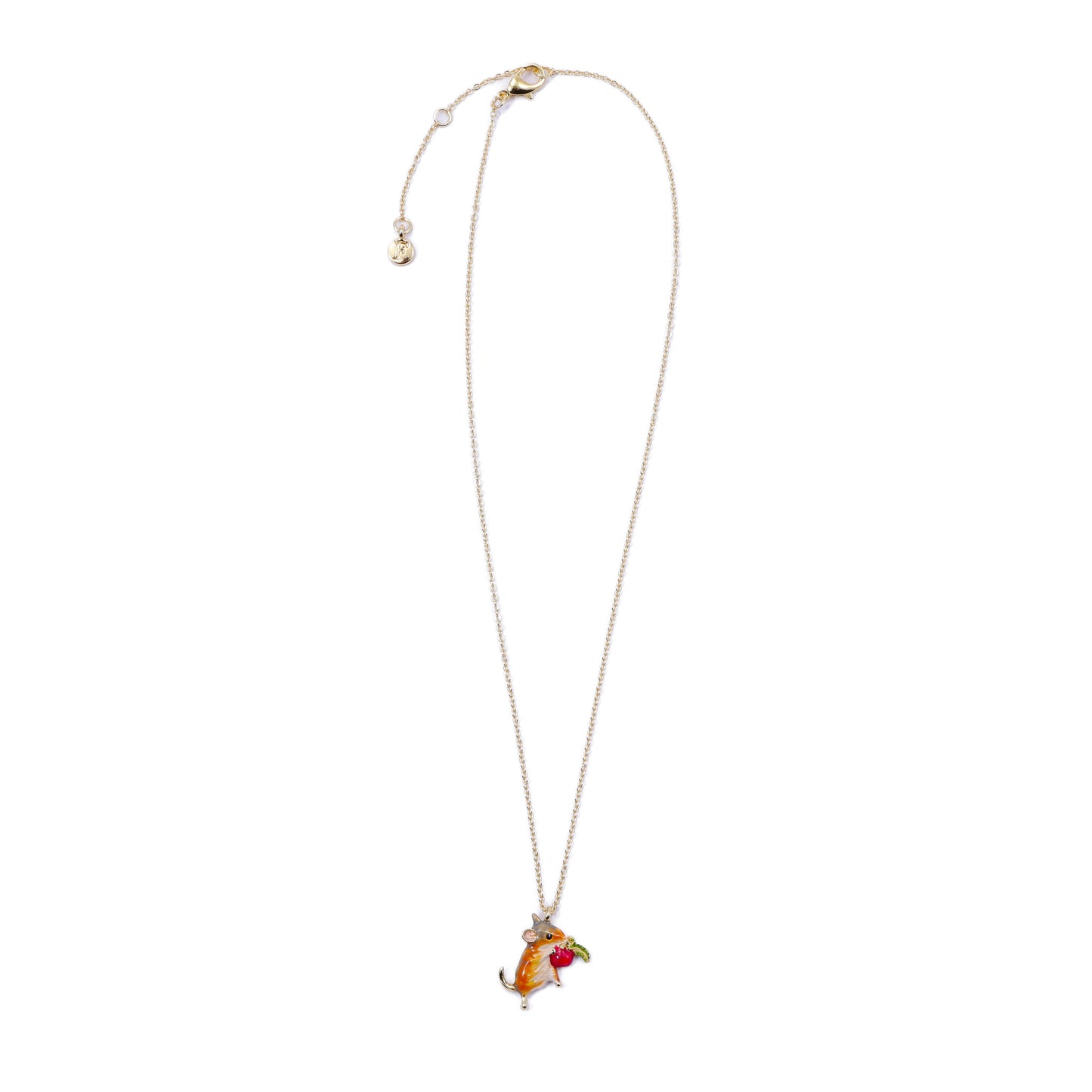 Fable Enamel Vole Short Necklace