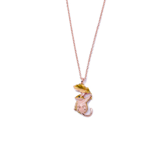 Fable Enamel Dormouse Short Necklace