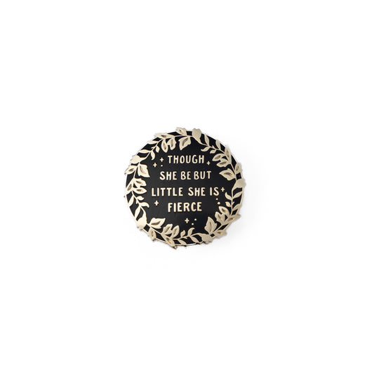 'She Is Fierce' Enamel Pin Badge