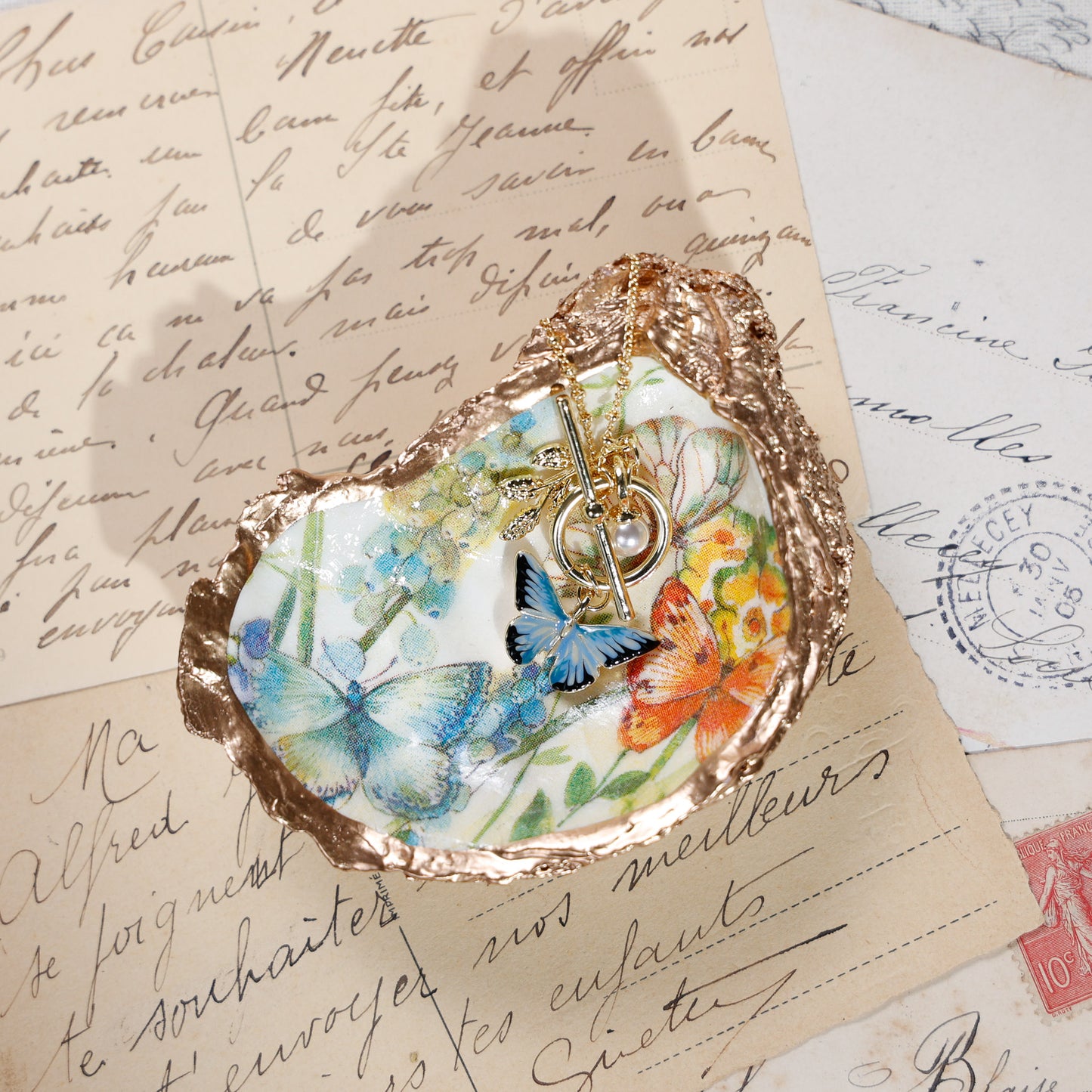 Oyster Trinket Dish - Alison Brooke Designs