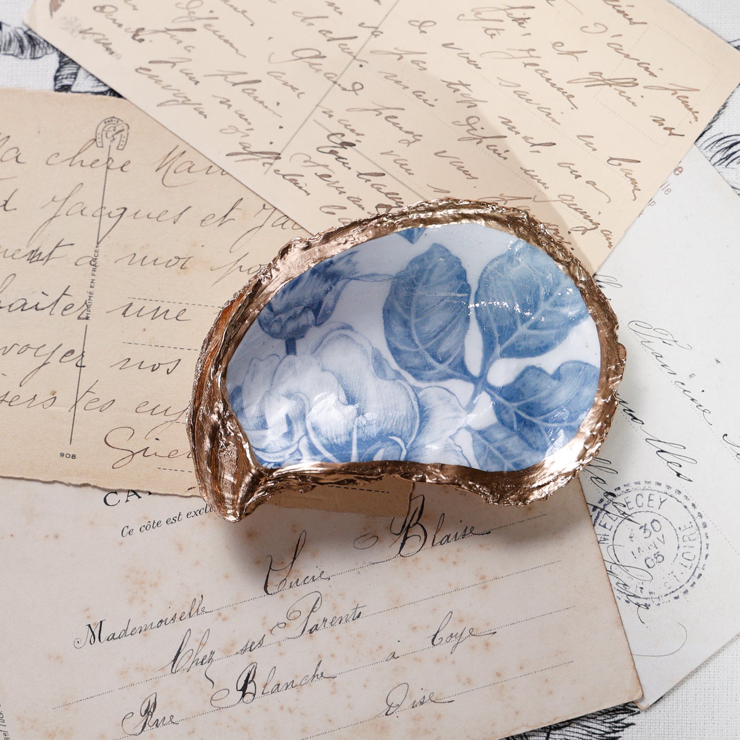 Oyster Trinket Dish - Alison Brooke Designs