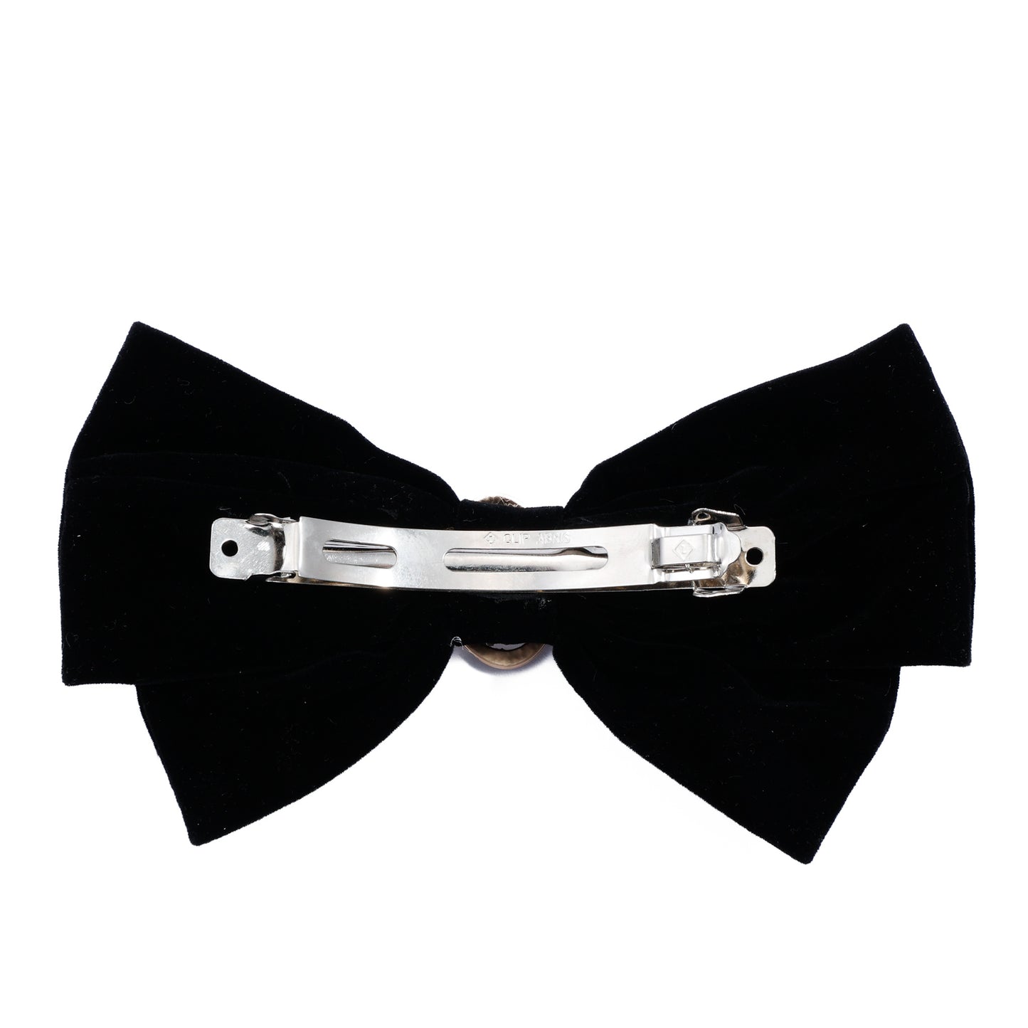 Jane Black Velvet Hair Bow