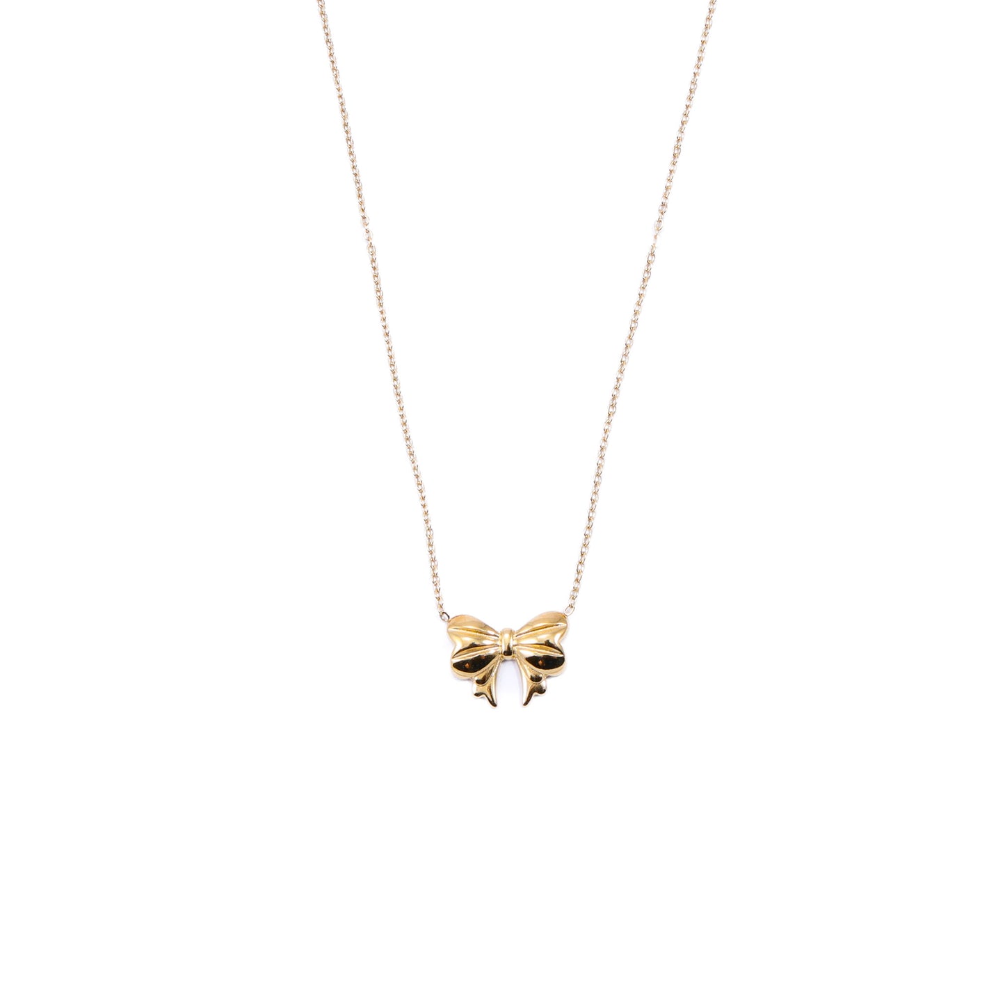 Delicate Bow Necklace