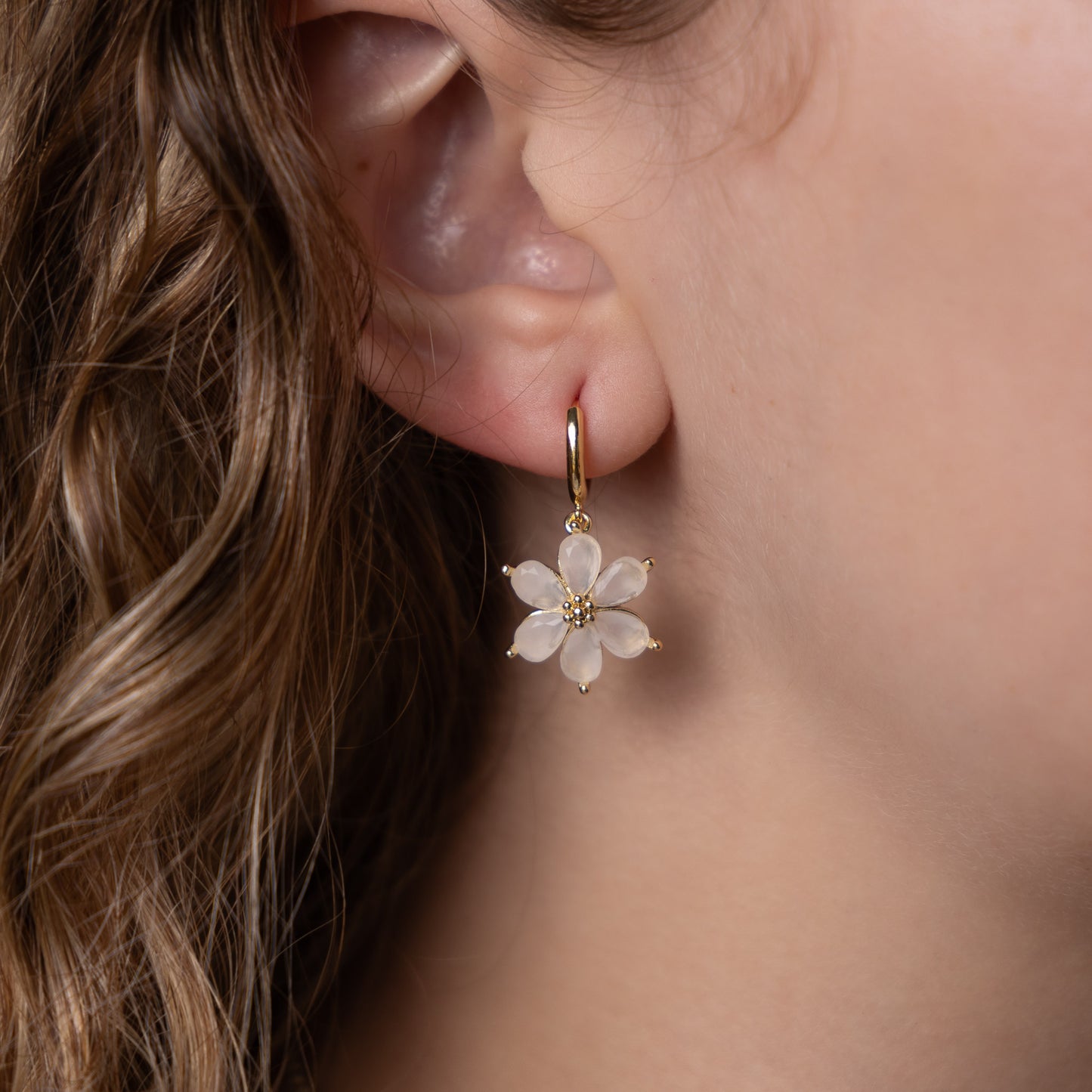 Flower Dangle Earrings