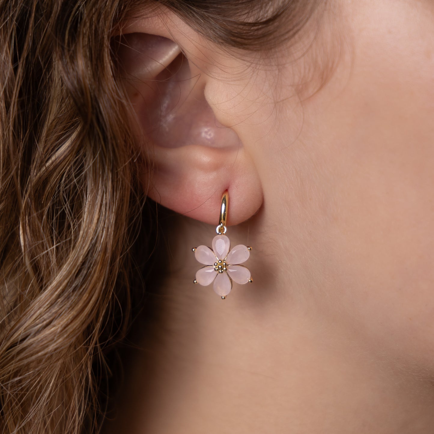 Flower Dangle Earrings